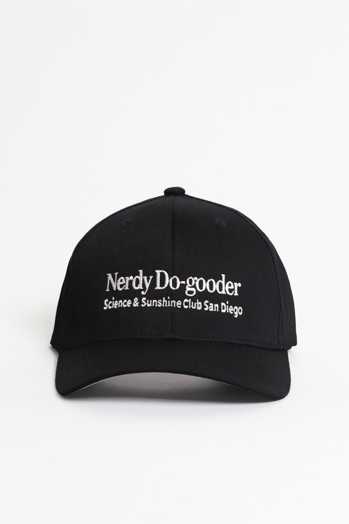 
                Black cap with world&#39;s drug dealer text in white embroidery.