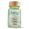 Fatty15's C15 supplement vegan capsules in a glass bottle
